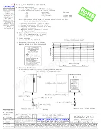 835AS12150 Datasheet Copertura