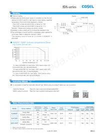 ADA1000F-24-CF Datasheet Page 9