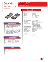 ALO25Y48-SL Datasheet Copertura