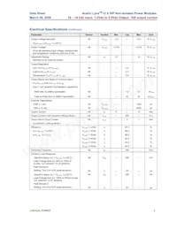 AXA010A0M3Z Datasheet Pagina 3