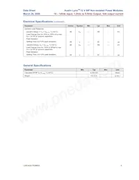 AXA010A0M3Z Datasheet Pagina 4