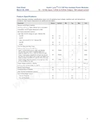 AXA010A0M3Z Datasheet Pagina 5