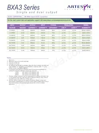 BXA3-48S15 Datasheet Page 2