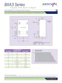 BXA3-48S15 Datasheet Page 3