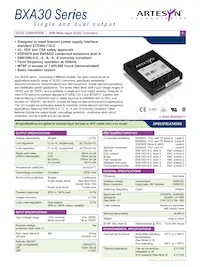 BXA30-48S3V3/8-F Datasheet Cover