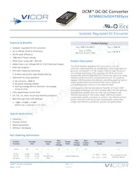 DCM4623TD2H15E0M00 Datasheet Copertura