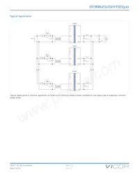 DCM4623TD2H15E0M00 Datasheet Pagina 3