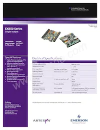 EXB50-48S3V3J Datasheet Cover