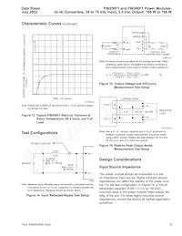 FW300F1 Datasheet Page 9