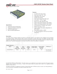 HWD075DGE-A9 Datasheet Cover