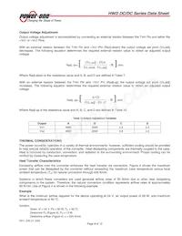 HWD075DGE-A9 Datasheet Page 8