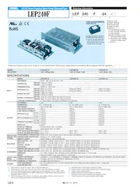 LEP240F-24-SNRZ32 Datasheet Pagina 5