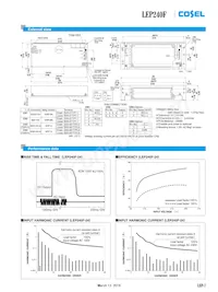 LEP240F-24-SNRZ32 Datasheet Pagina 6