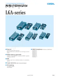 LGA240A-24-HSTY Datasheet Copertura