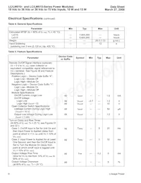 LW010A6 Datasheet Page 6