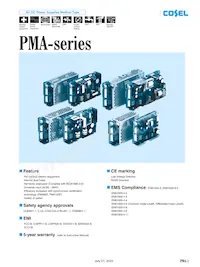 PMA100F-5-TN數據表 封面