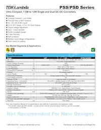 PSS655/S Datasheet Cover