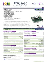 PTH03030WAS Datasheet Copertura