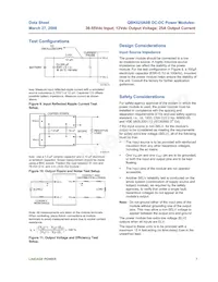 QBK025A0B1 Datasheet Pagina 7