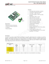 QLS15ZE-NT Datasheet Cover