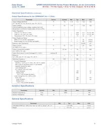 QRW035A0F741-HZ Datasheet Page 6