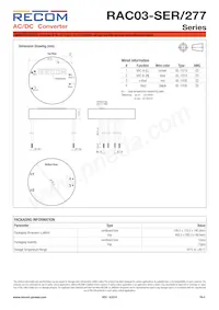 RAC03-3.3SER/277-TRAY Datasheet Page 5