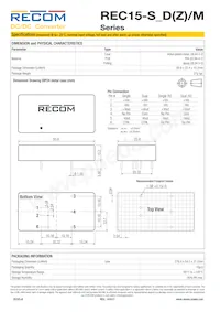 REC15-4812SZ/H3 Datasheet Pagina 6