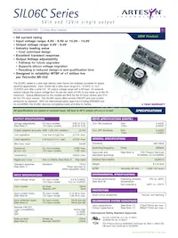 SIL06C-12SADJ-V Datasheet Copertura