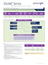 SIL06C-12SADJ-V Datasheet Pagina 2