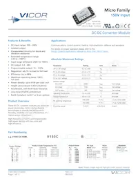 V150C8T100BS3 Datasheet Copertura