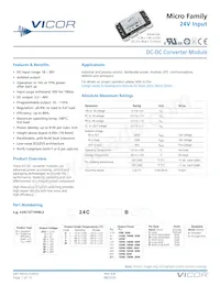 V24C8T100BS3 Datasheet Cover