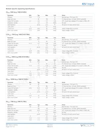 V48C8T150BS3 Datasheet Pagina 4