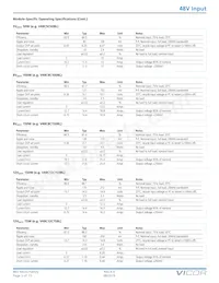 V48C8T150BS3 Datasheet Pagina 5