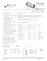 V72A8T300BS3 Datasheet Copertura