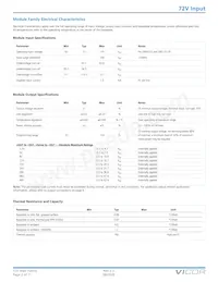 V72A8T300BS3 Datasheet Pagina 2