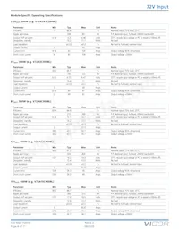 V72A8T300BS3 Datasheet Pagina 4