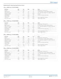 V72A8T300BS3 Datasheet Pagina 5