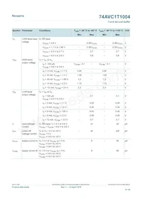 74AVC1T1004GU33Z Datasheet Pagina 6