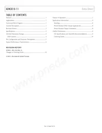 ADN3010-11-50A-S10 Datasheet Pagina 2