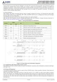 AS4C128M16MD2-25BCNTR Datasheet Pagina 12