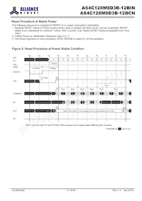 AS4C128M8D3B-12BINTR Datasheet Page 11