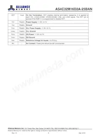 AS4C32M16D2A-25BANTR Datenblatt Seite 6