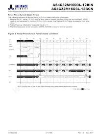 AS4C32M16D3L-12BCN Datasheet Pagina 11