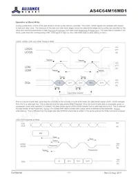 AS4C64M16MD1-5BINTR Datasheet Page 11