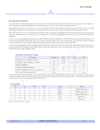 AS7C1024B-12TJIN Datasheet Pagina 3