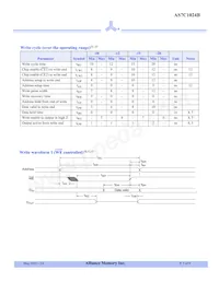 AS7C1024B-12TJIN數據表 頁面 6