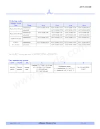 AS7C1024B-12TJIN Datasheet Pagina 9