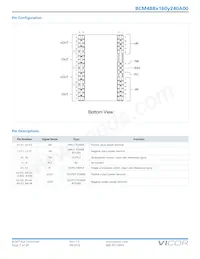 BCM48BT160M240A00 Datasheet Pagina 2