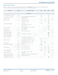 BCM48BT160M240A00 Datasheet Pagina 4