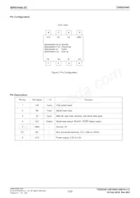 BR93H46RFJ-2CE2 Datasheet Pagina 5